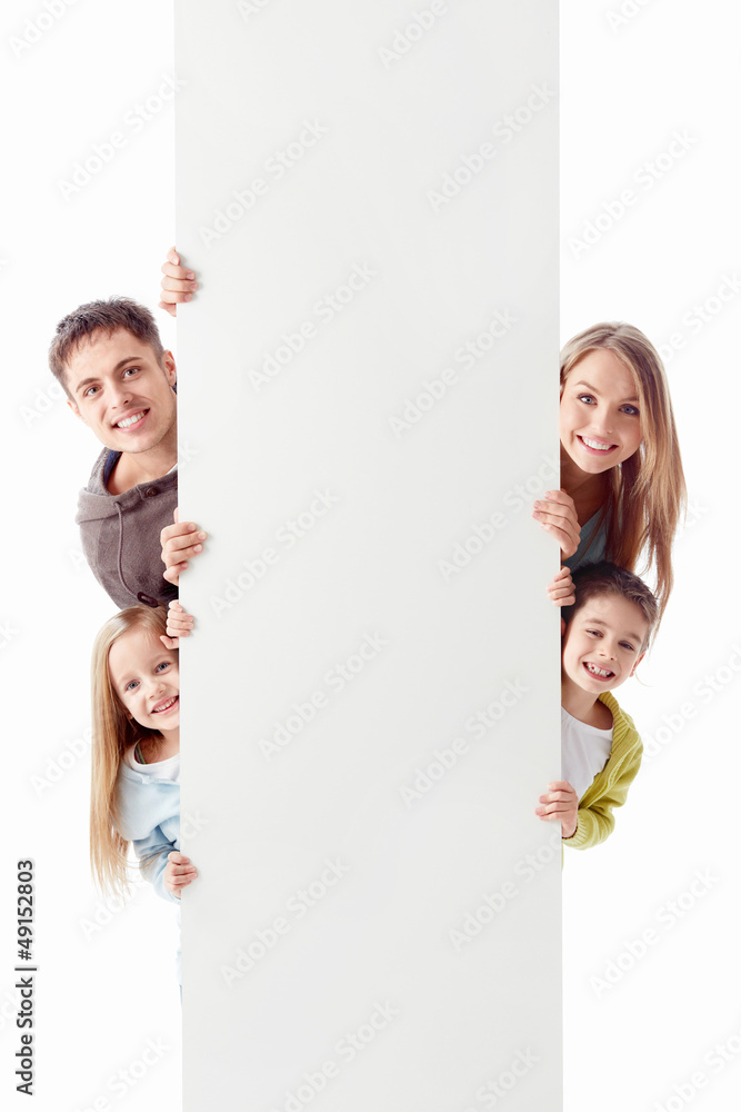 Smiling family Smiling family