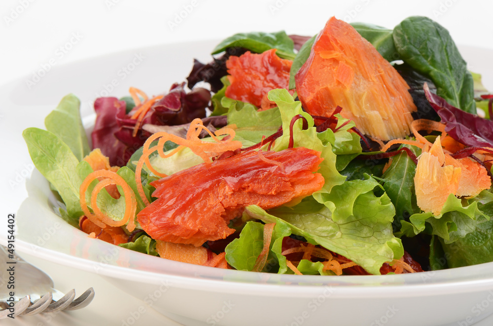 Smoked salmon salad Smoked salmon salad