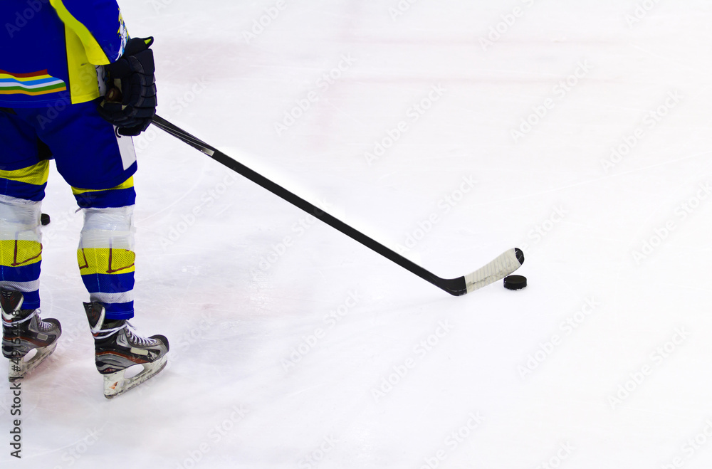 Obraz premium ice hockey player