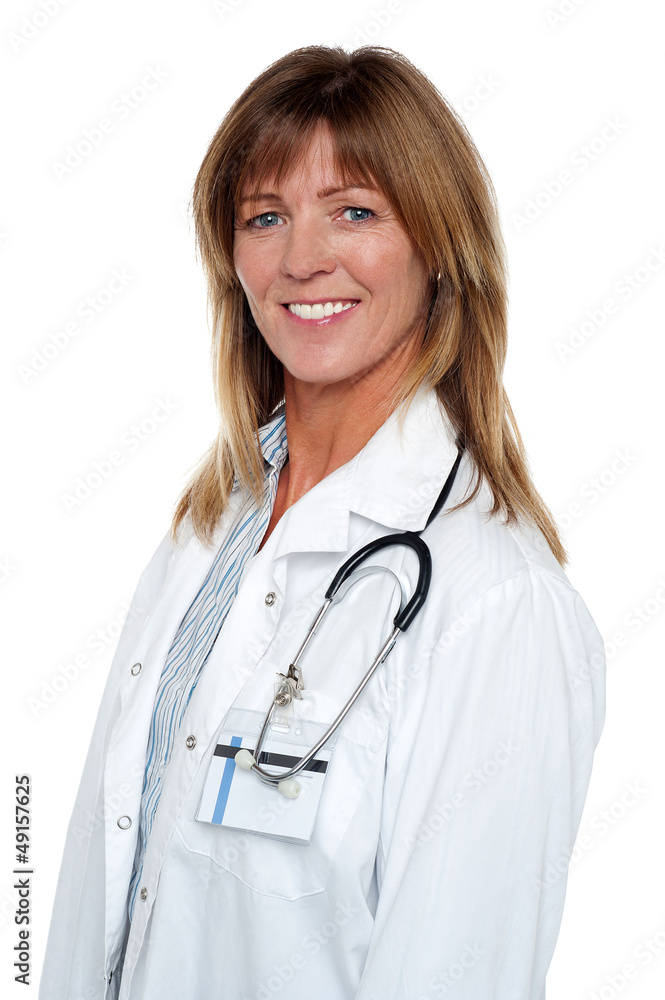 Portrait of a confident smiling medical expert Portrait of a confident smiling medical expert