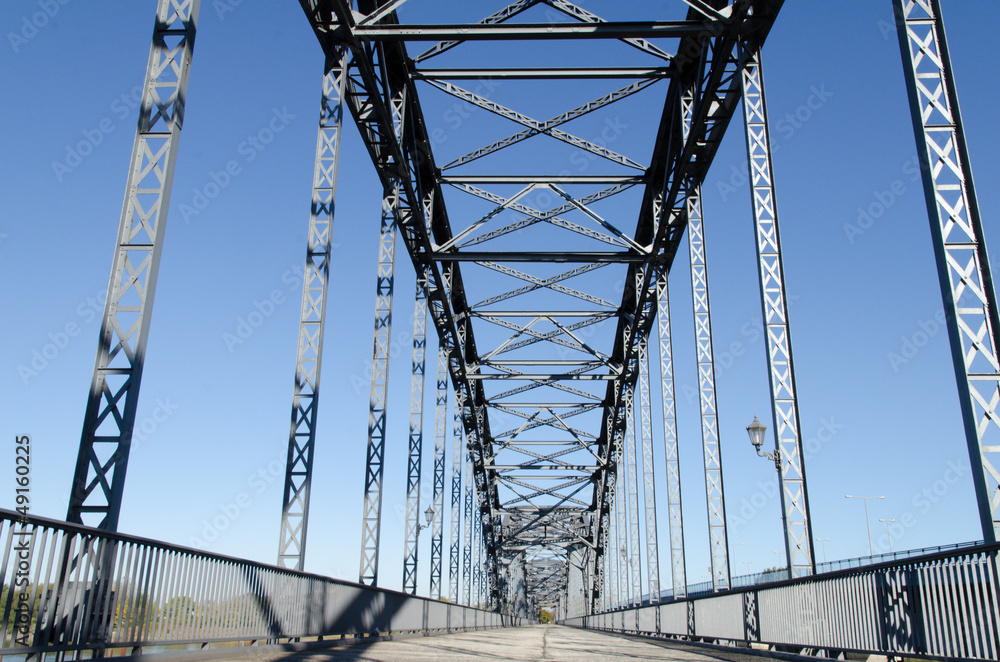 Old bridge of harburg to hamburg on the Elbe Old bridge of harburg to hamburg on the Elbe