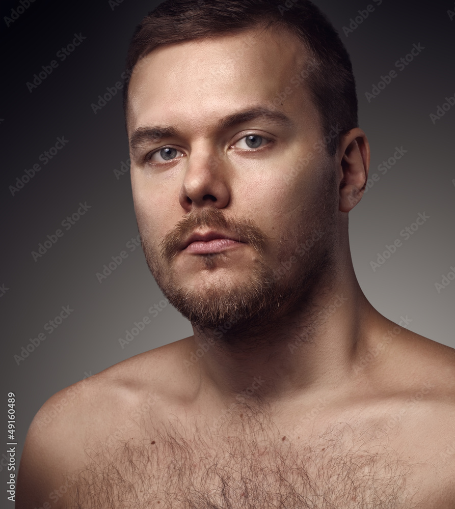 Obraz premium not the shaven man