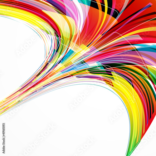 Abstract bright background.