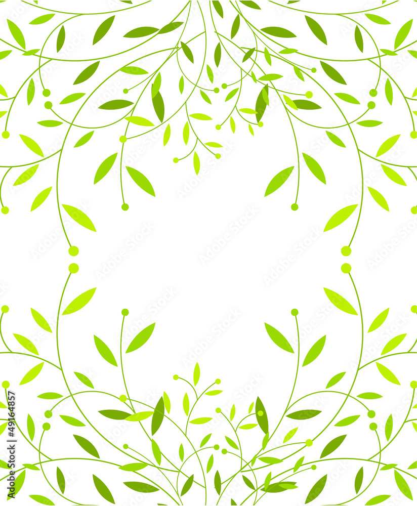 Spring border Spring border