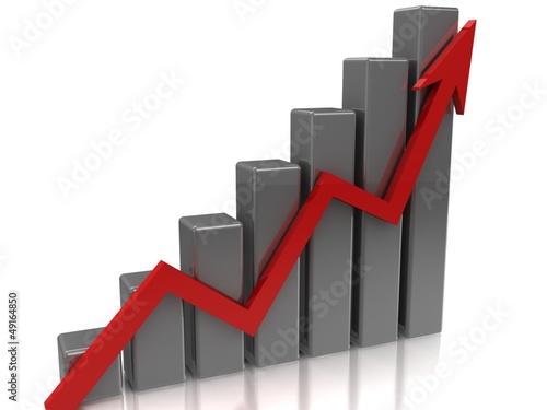 Free Download 3d business graph - GFXLoad