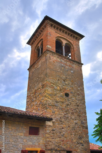 Church of St. Silvestro. Salsomaggiore. Emilia-Romagna. Italy.