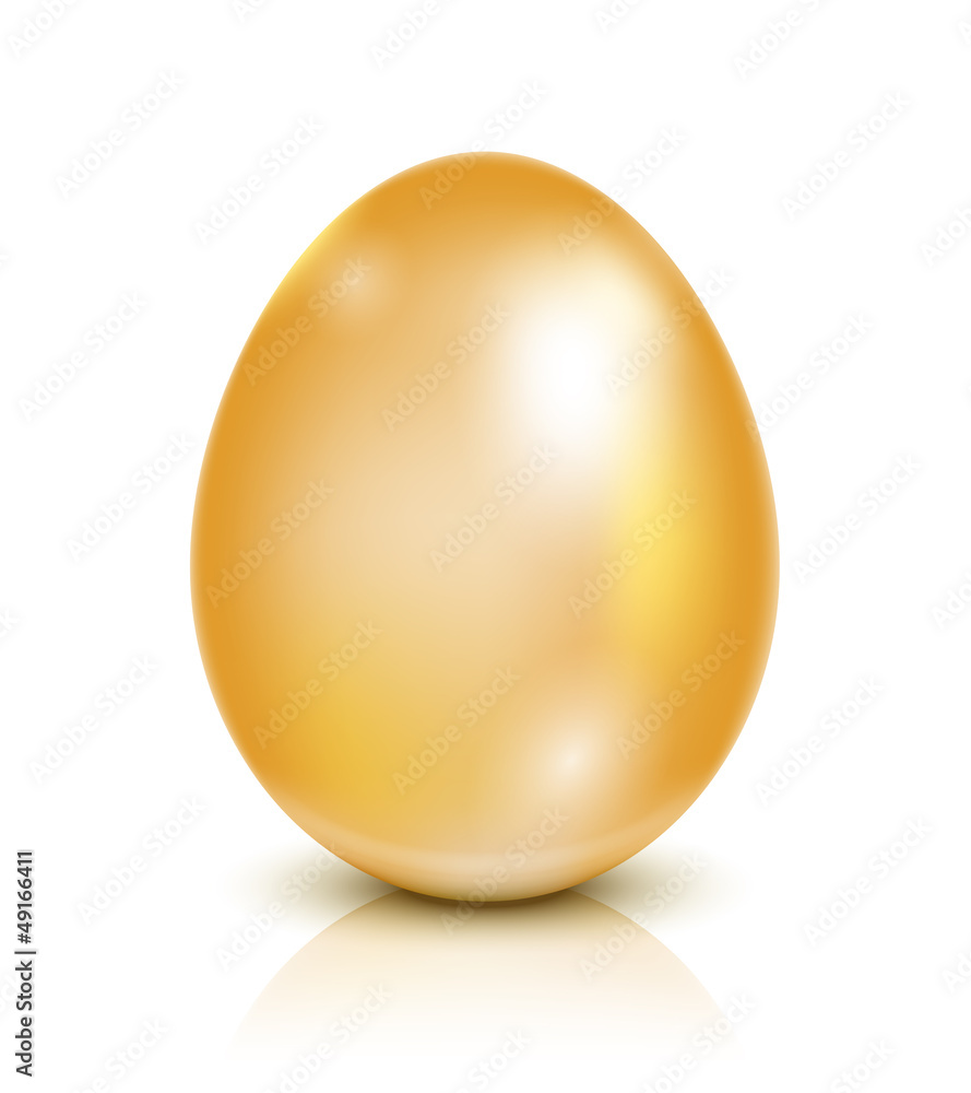 Vector Golden egg Vector Golden egg