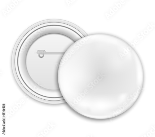 Blank button badge