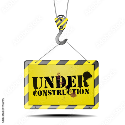 hook under construction