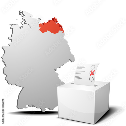 Vote Germany Mecklenburg-West Pomerania