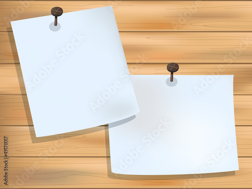 paper on wood