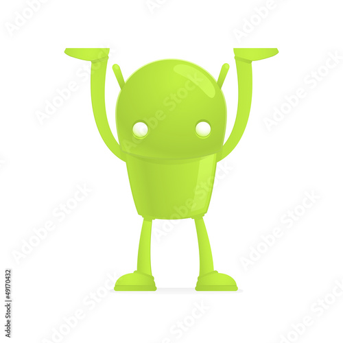 funny cartoon android