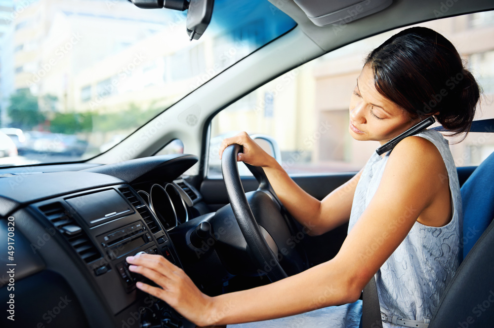 driving phone woman driving phone woman