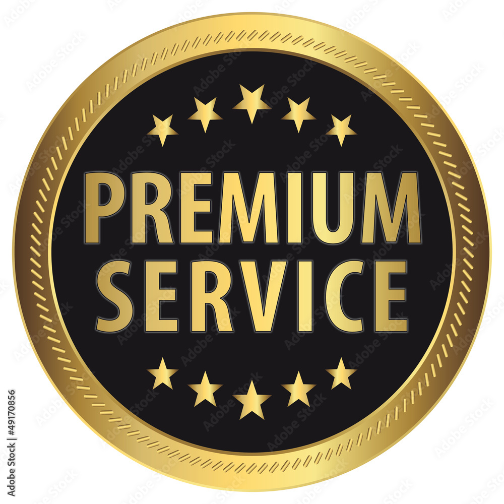 Premium Service - Goldvignette