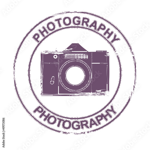 photo camera stamp