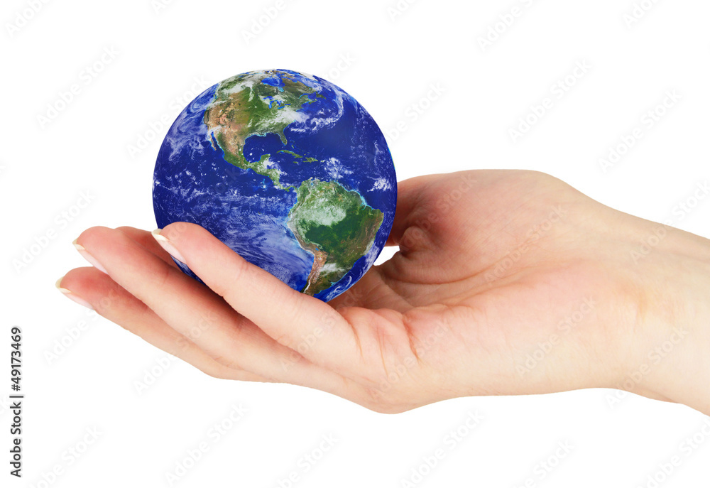 Hand with earth 1 Hand with earth 1