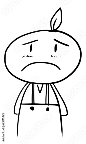 sad man