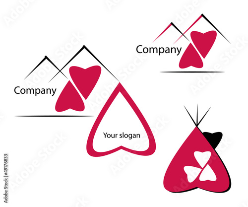 Logo - company, house of hearts