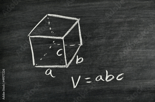 Cuboid volume formula
