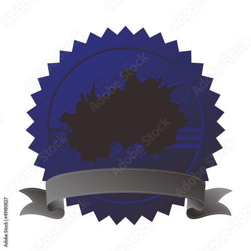label tag blue crack