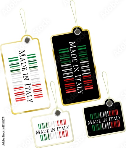 etichetta made in italy