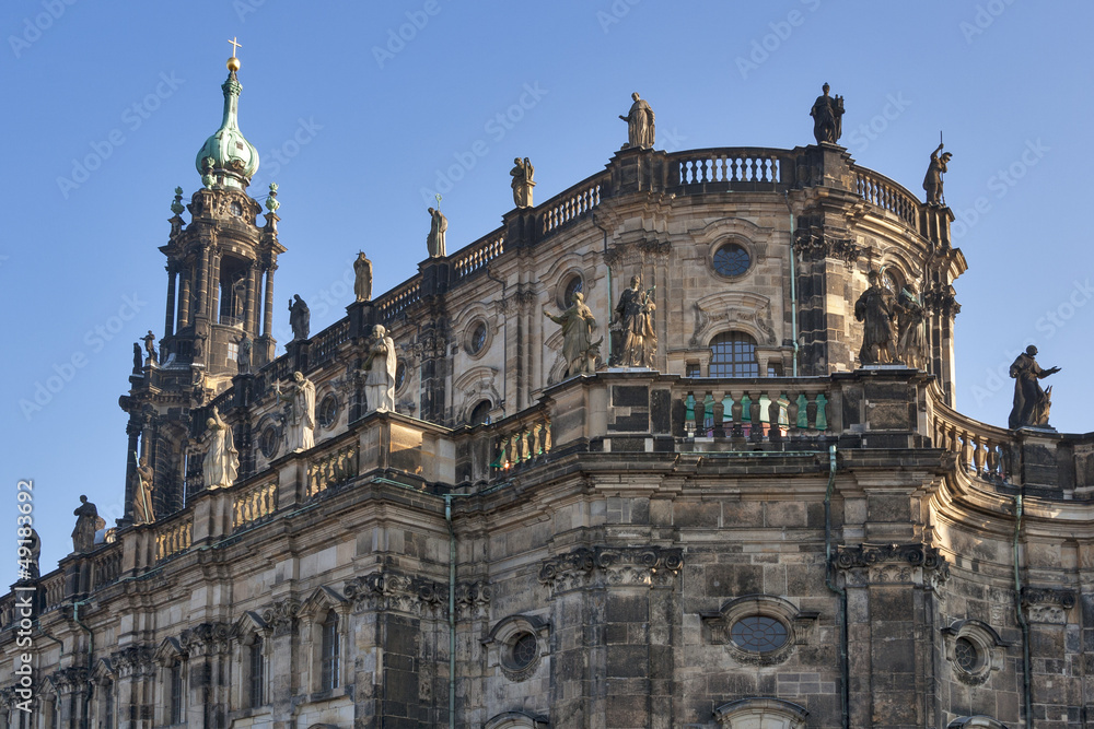 Catholic Church of the Royal Court of Saxon in Dresden, Germany