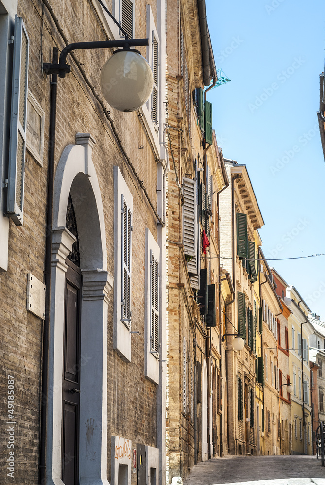 Street of Macerata