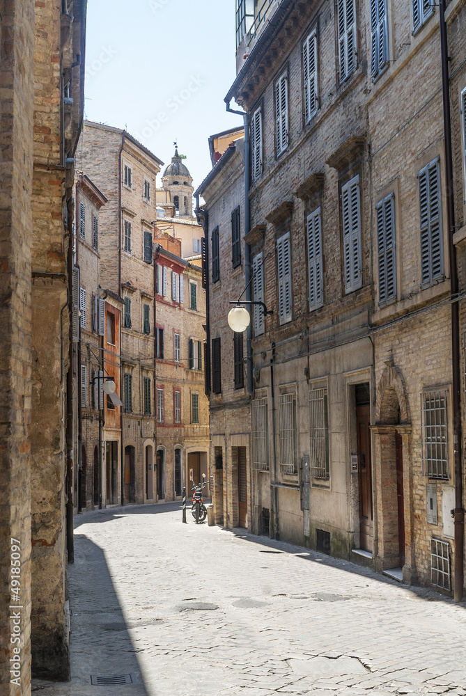 Street of Macerata