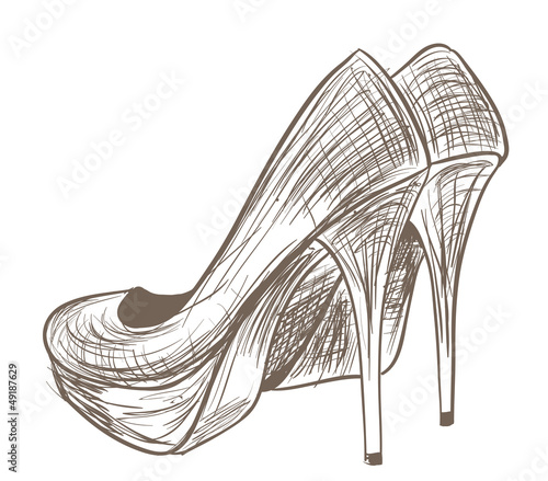 Shoes sketch