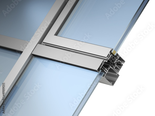 Φωτογραφία facade glazing system