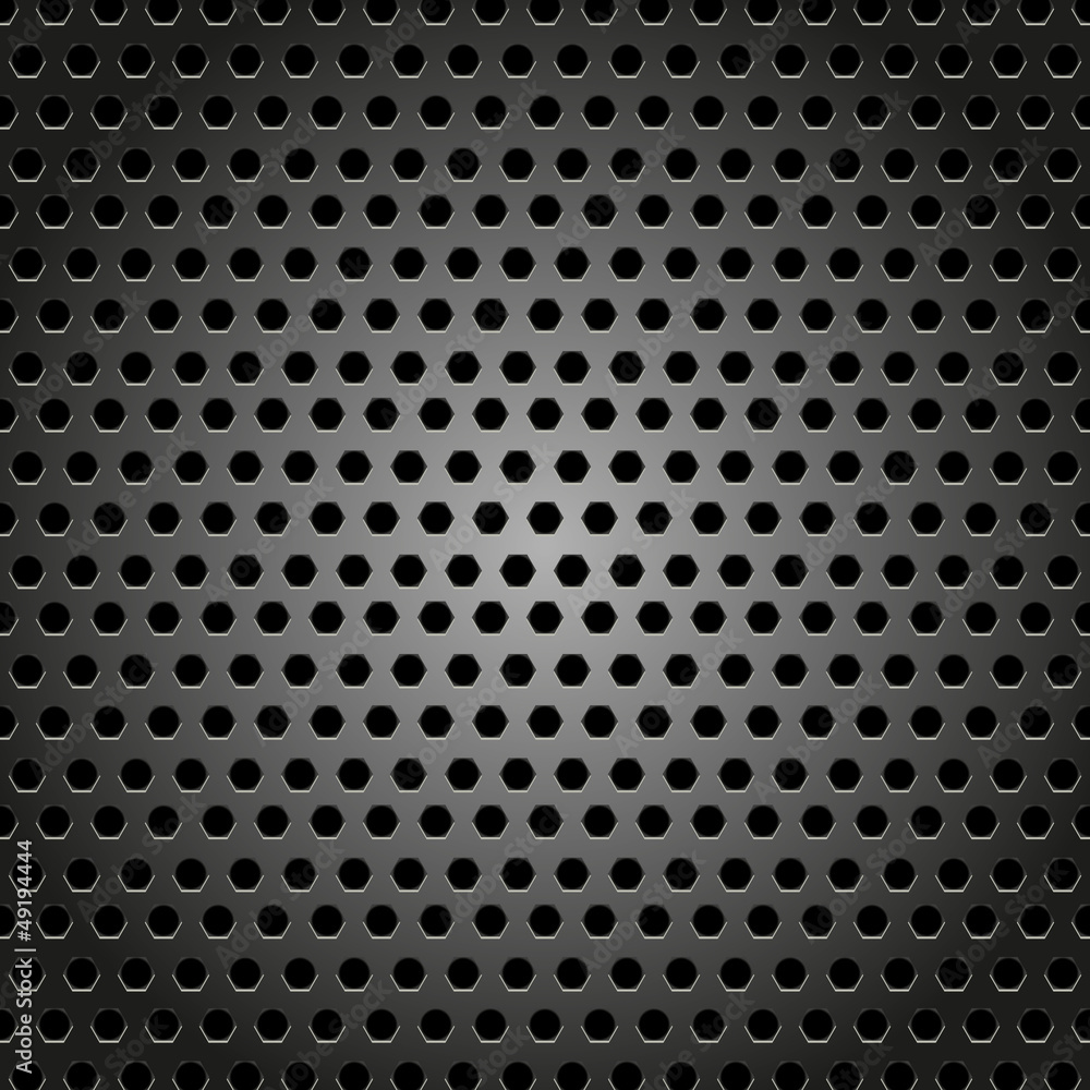 Abstract metal background design pattern with hexagon concept Abstract metal background design pattern with hexagon concept