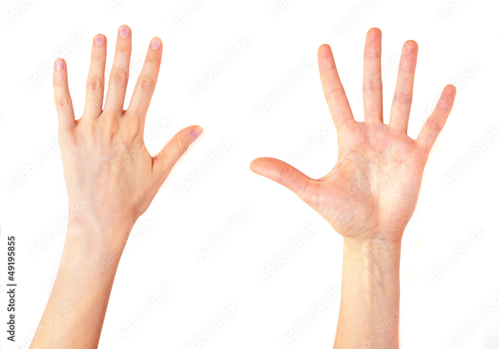 Open palms Open palms