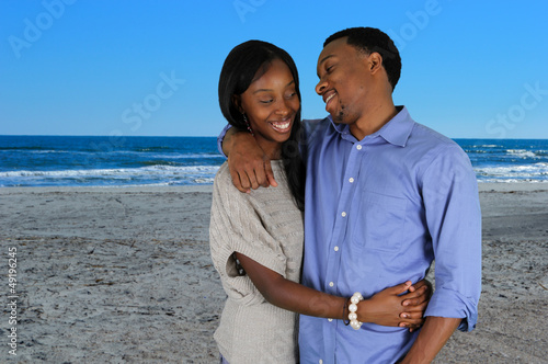 Couple At Beach