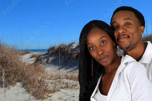 Couple At Beach