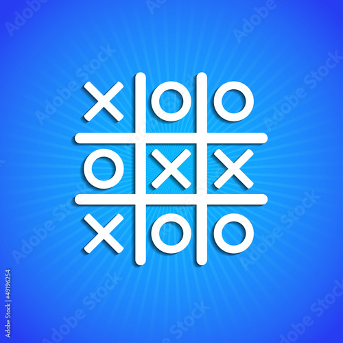 Vector icon on blue background. Eps10