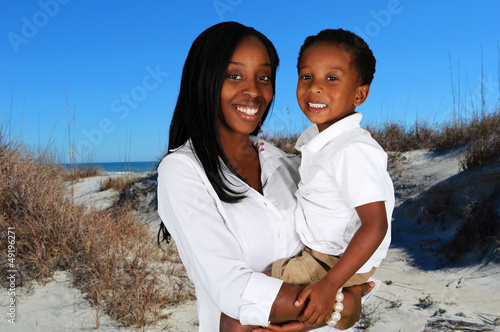 Couple At Beach