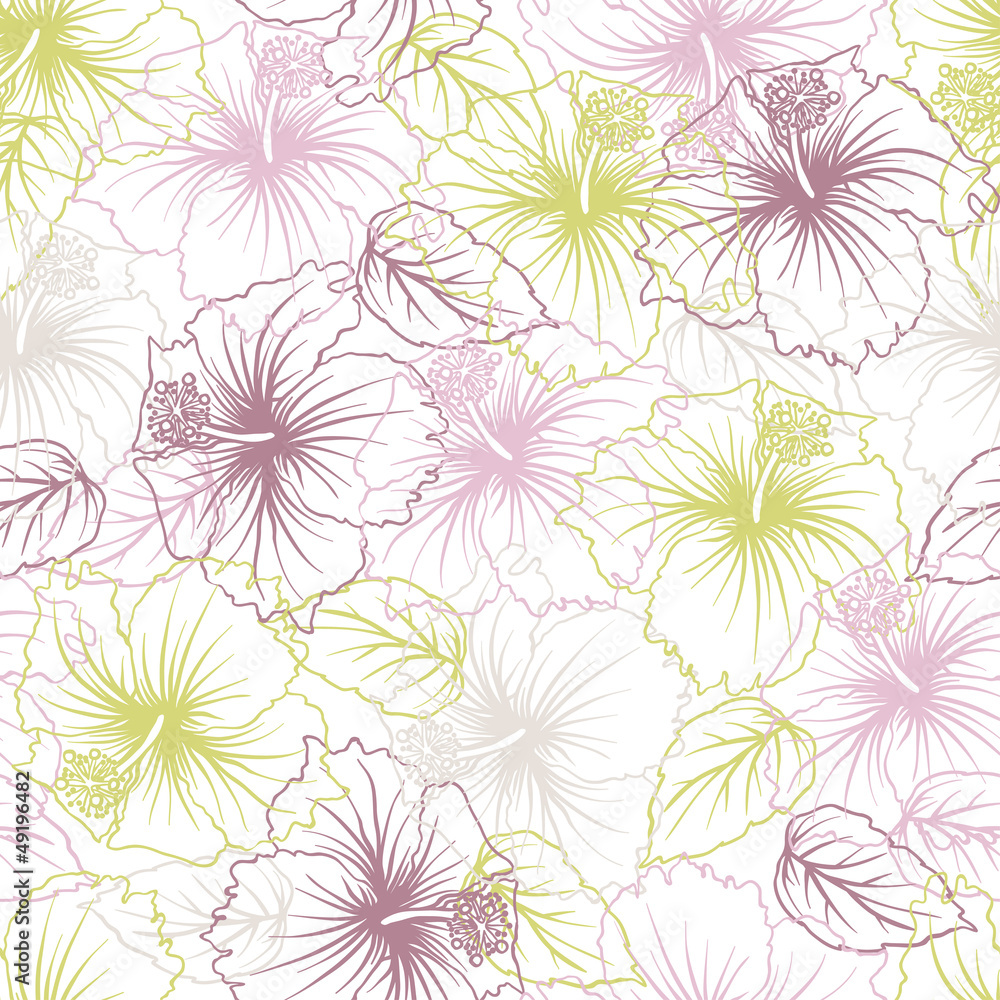 Elegance seamless pastel flower pattern. Elegance seamless pastel flower pattern.