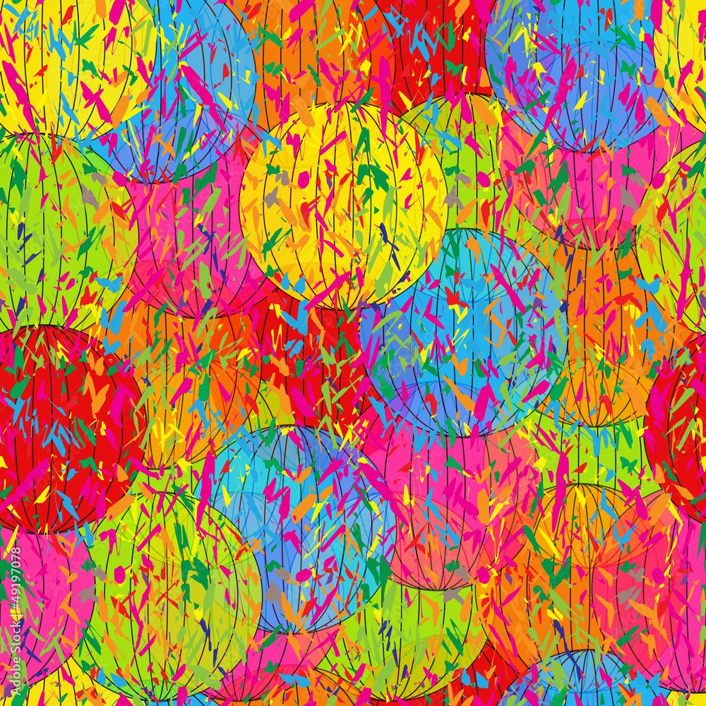 Color Explosion, seamless background Color Explosion, seamless background