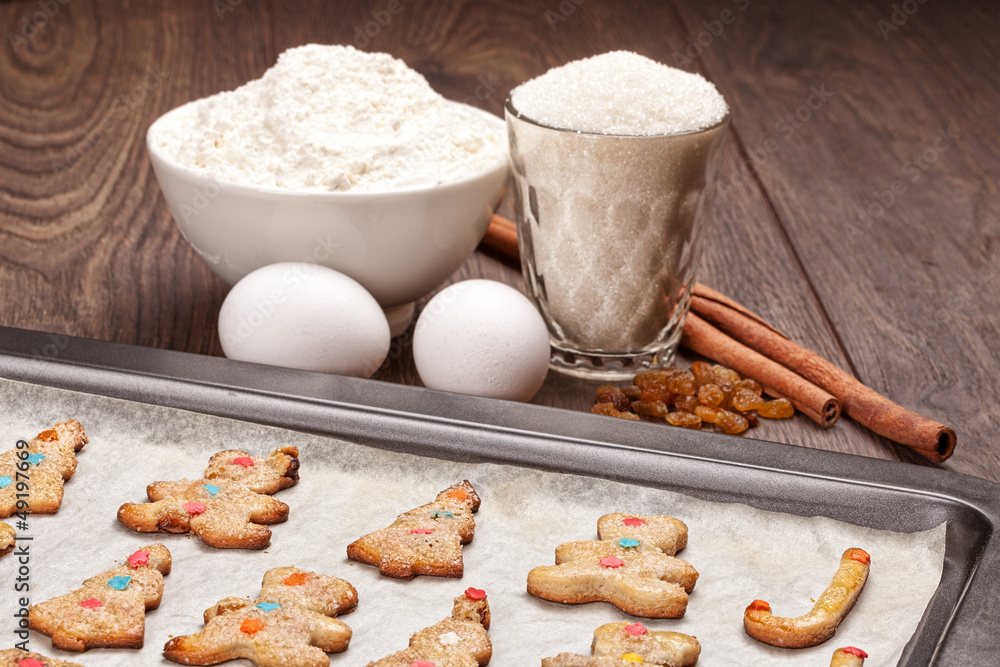 Fototapeta premium Home made cookies