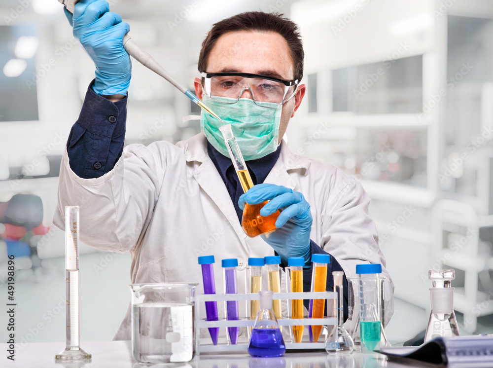 scientist at work scientist at work