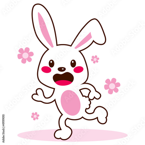 Fototapeta Naklejka Na Ścianę i Meble -  Cute Easter Bunny