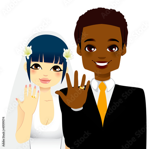 Newlywed Couple Rings