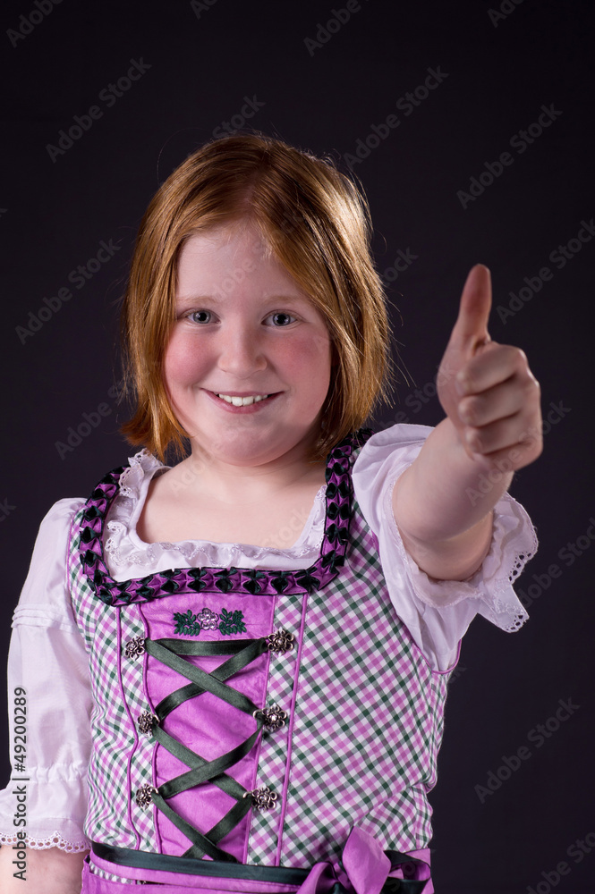 Daumen hoch für Dirndl Daumen hoch für Dirndl