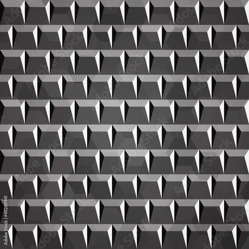 abstract chrome seamless pattern
