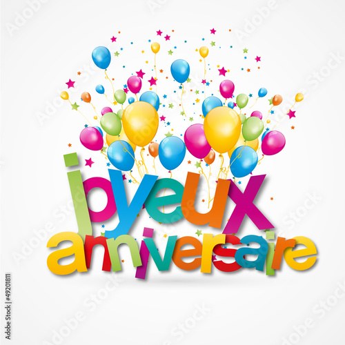 joyeux anniversaire
