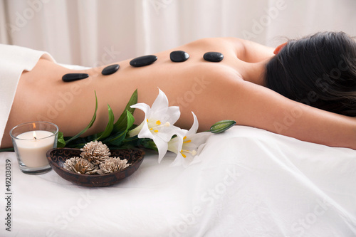 Hot Stone wellness treatment