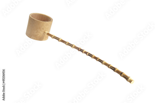 Bamboo ladle photo