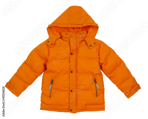 orange jacket photo