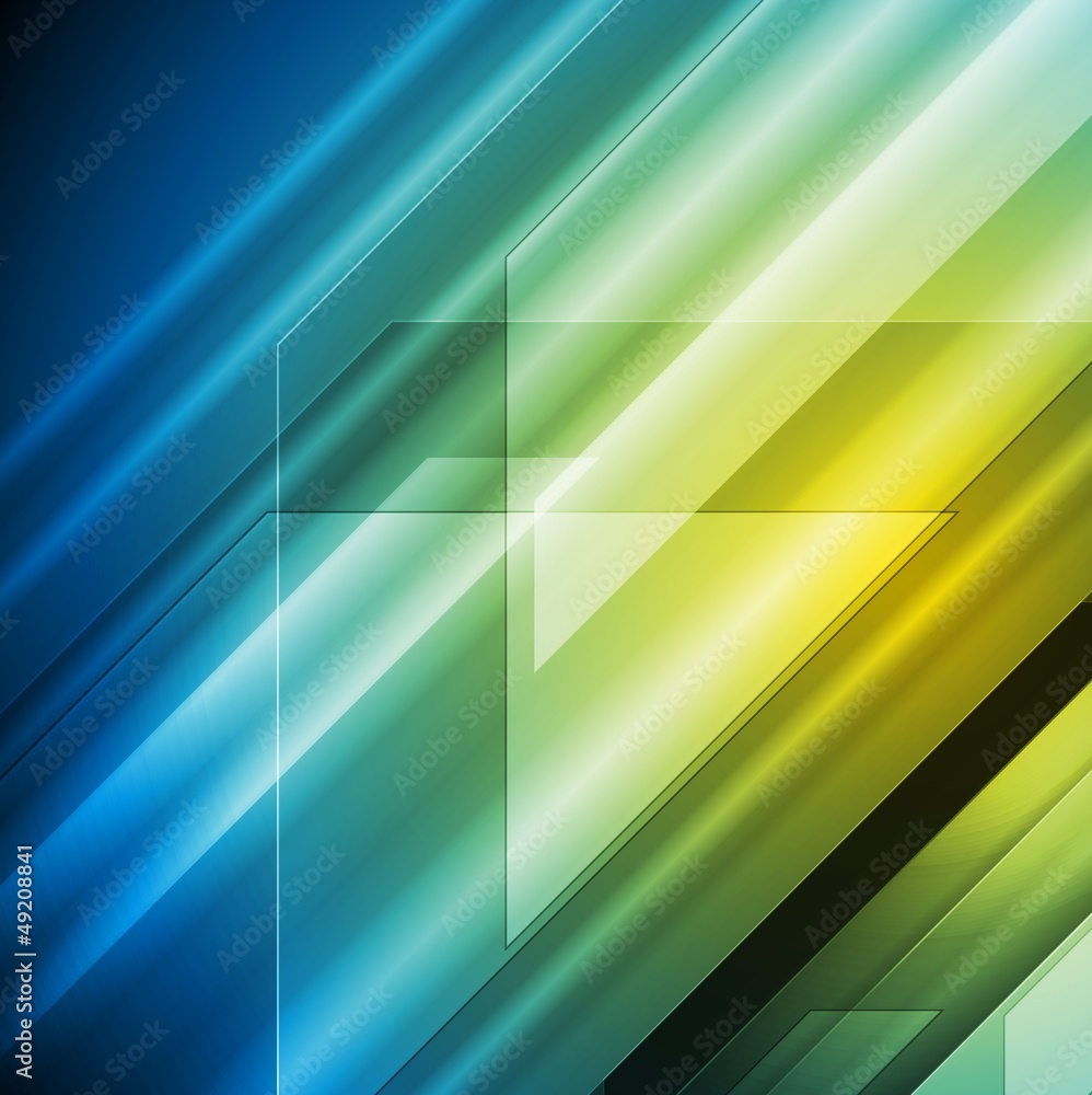 Colourful hi-tech vector background Colourful hi-tech vector background