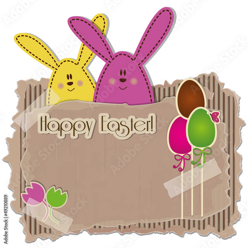 Happy Easter background - Place your text - Pasqua